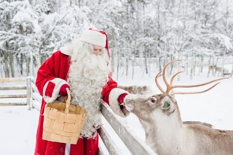 SANTA VILLAGE and the arctic circle with lunch