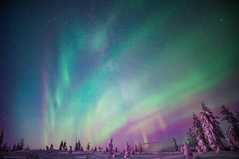 Northern Lights Snowmobile Sledge Ride