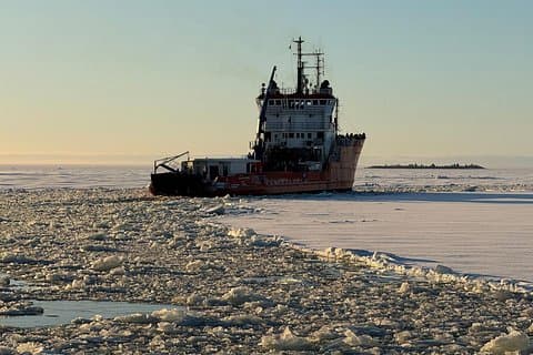 Arctic Icebreaker and Santa Claus Village Tour from Saariselkä