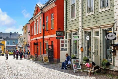 Building where King of Sweden Gustav III, and Tsar of the Russian Empire Alexander I, stayed during their visit to Porvoo