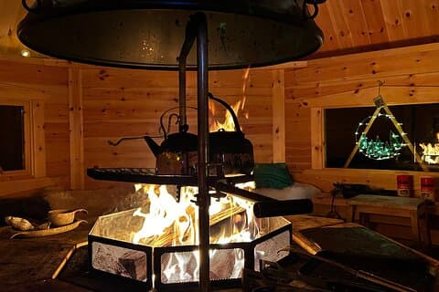 A cozy Kota (hut) to relax & dine