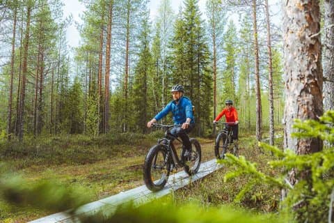 Exploring Nature with eFatbike in Rovaniemi, 3 hours