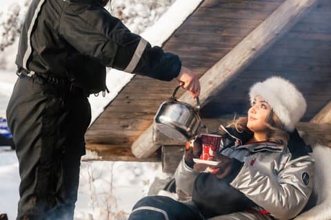 The Arctic Conservatory: A Private Dinner Under Northern Lights**