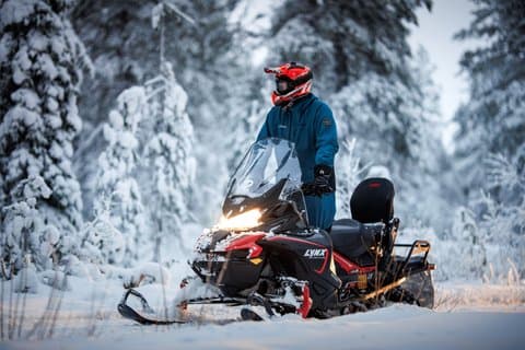 Snowmobile Safari to the Wilderness with Lunch