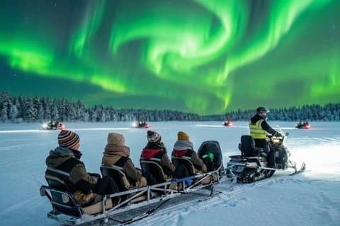 Searching Aurora with Sleigh Ride