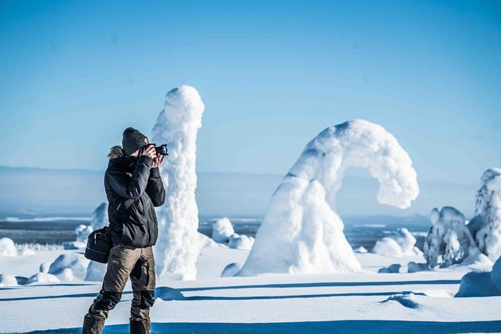 Photographer in Riisitunturi