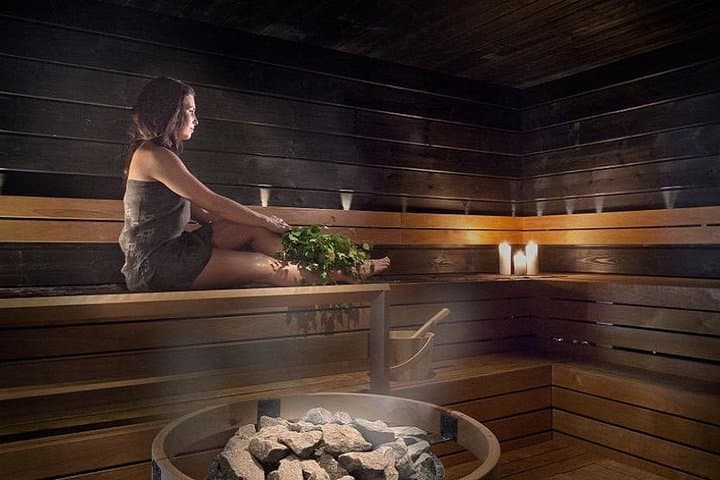 Traditional Finnish sauna