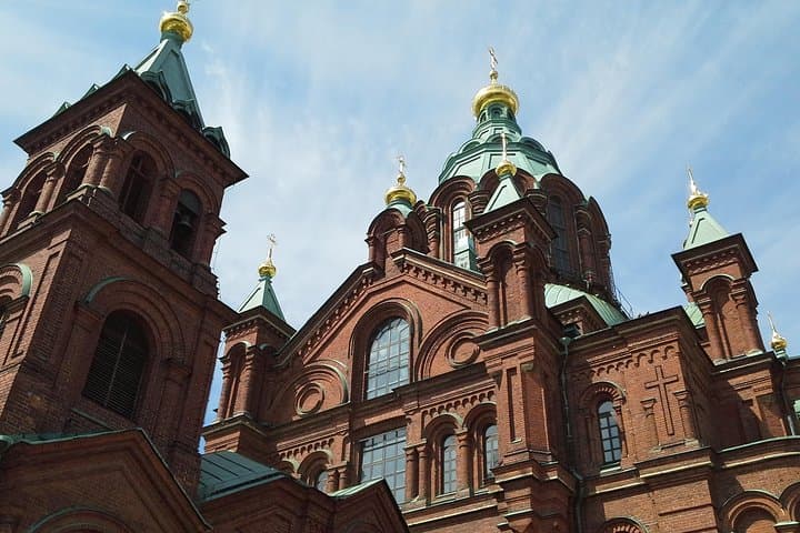 Uspenski Cathedral is an iconic reminder of Helsinki's russian past.