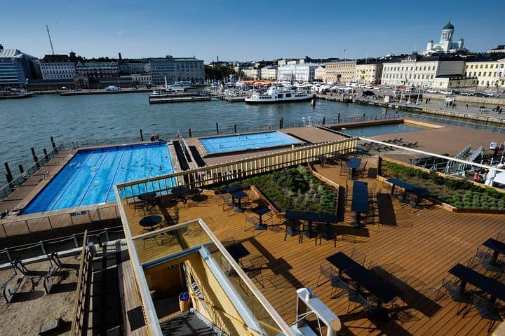 See Helsinki from the waterside