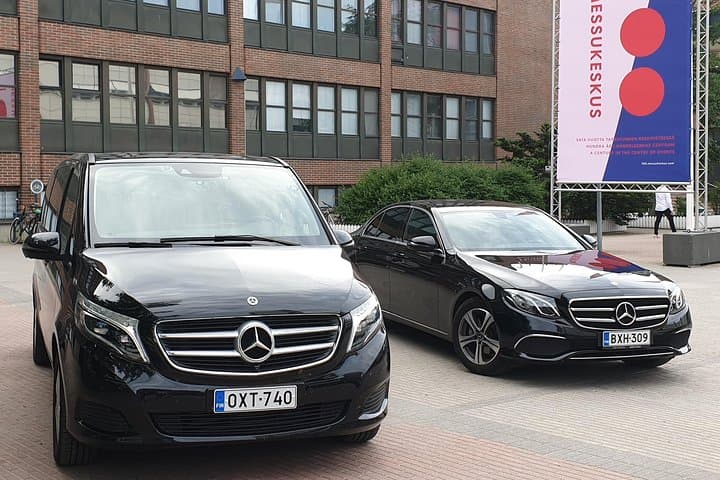 Helsinki with Premium Car & Driver (car disposal)
