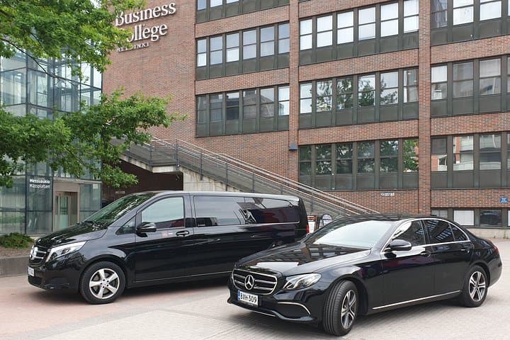 Private limousine around Helsinki