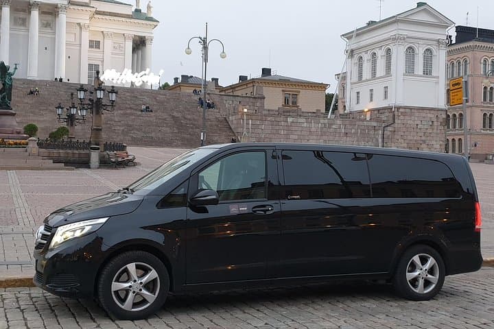 Private limousine around Helsinki
