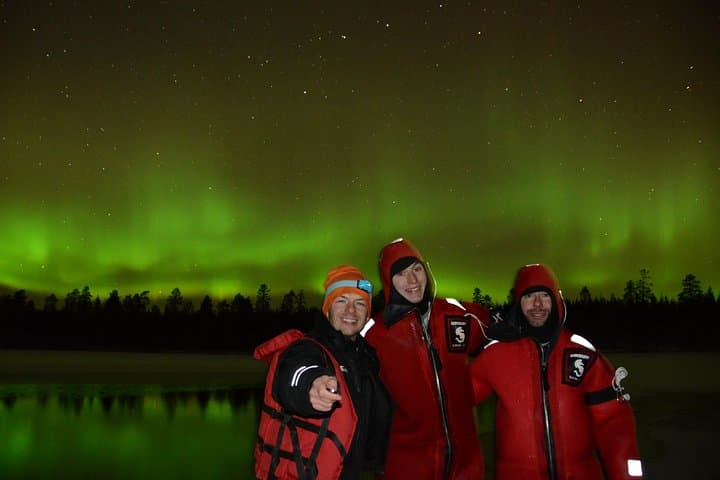 Aurora Floating in Rovaniemi