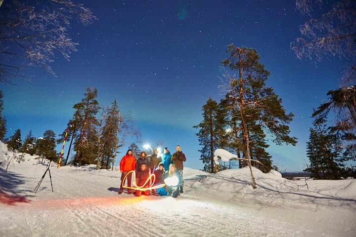 Capturing Auroras in Luosto