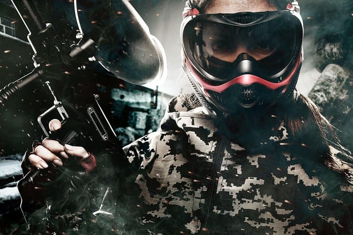 Paintball in Finnish forest (Pro package)