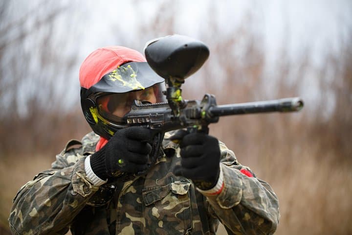 Paintball in Finnish forest (Pro package)