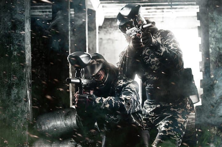 Paintball in Finnish forest (Pro package)