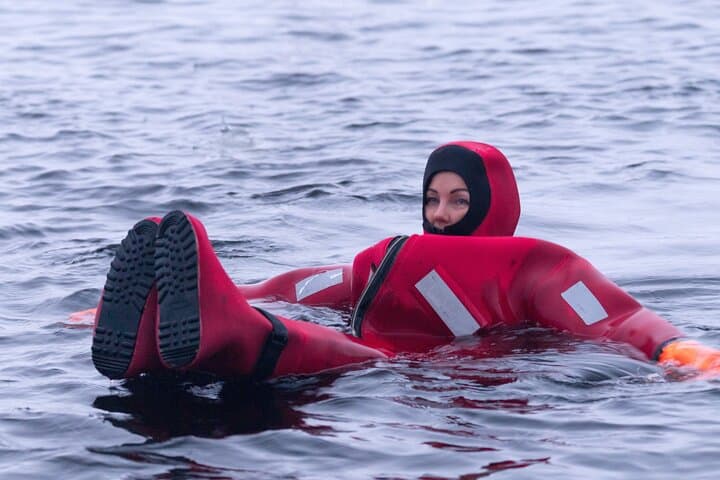 Dry-Suit Floating Experience in Lake Saimaa