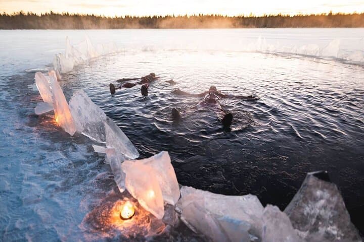 Aurora Ice Floating