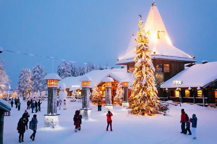 SANTA VILLAGE and the arctic circle with lunch