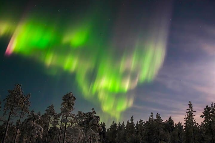Aurora Floating in Rovaniemi