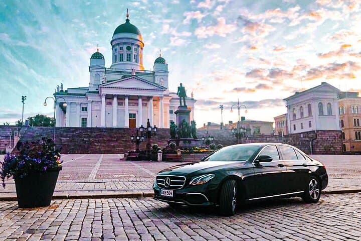 Helsinki with Premium Car & Driver (car disposal)