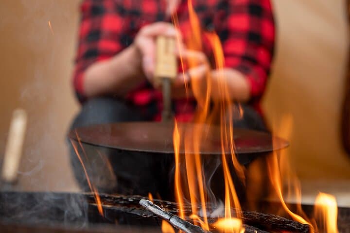 pan on the fire