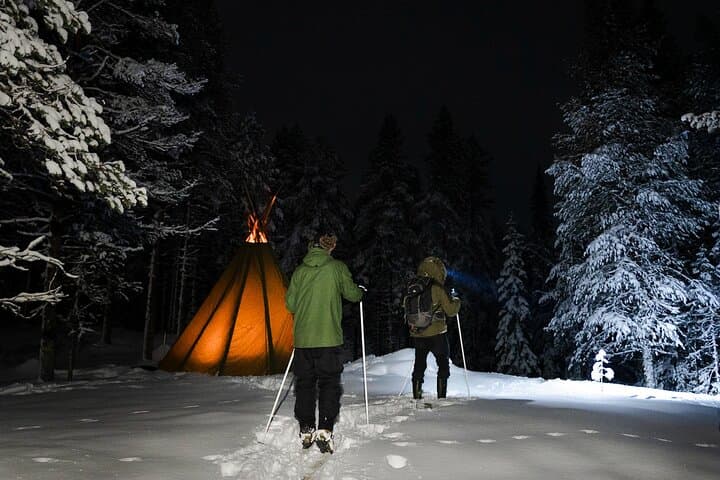Evening Ski Trek to the Wilderness - Extra Small group