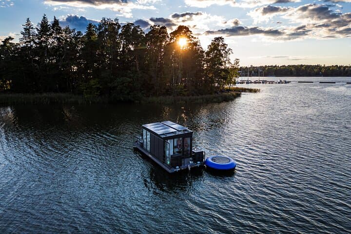 Private Sauna and Winter Swim and Finnish Gourmet Delicasies