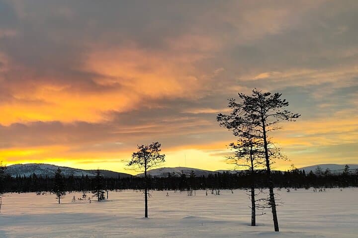 Scenery from Pyhä mountain area