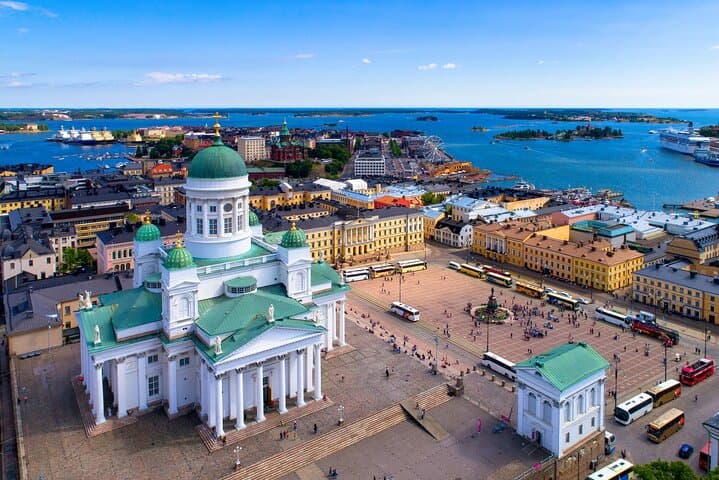 Private Discover Helsinki Tour with Guide By Mercedes V-class