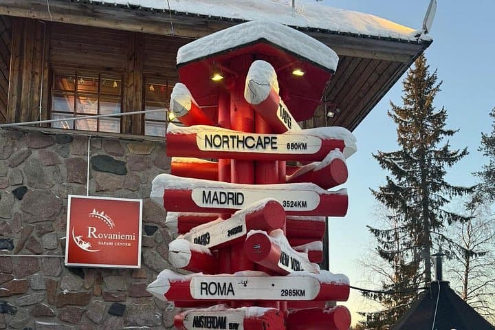 Arctic Icebreaker and Santa Claus Village Tour from Saariselkä