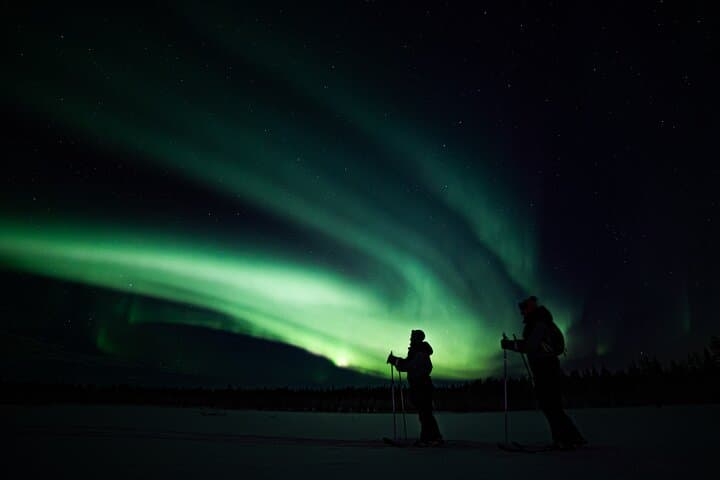 Skiing can get you to a location that would not be accessible otherwise!