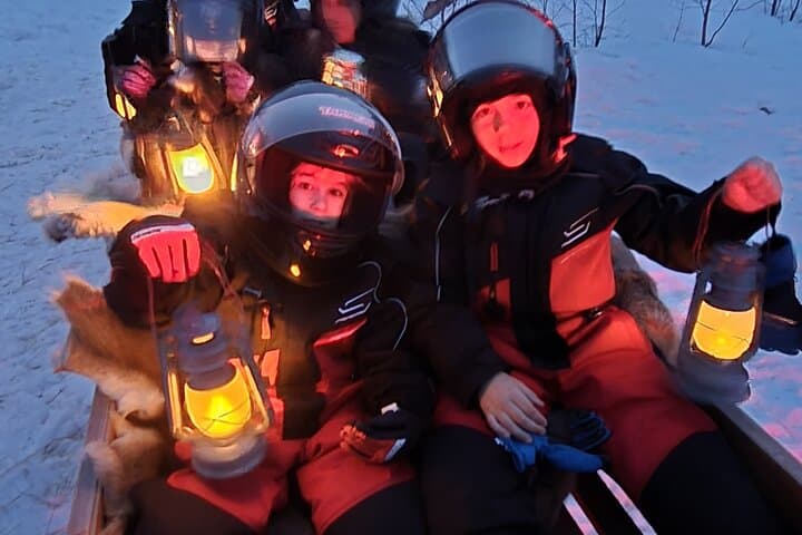 Lapland In A Day - Reindeer, Sledding, Snowmobile & Nature