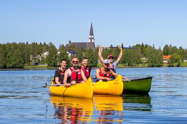 Cultural Canoe Trip around Rovaniemi