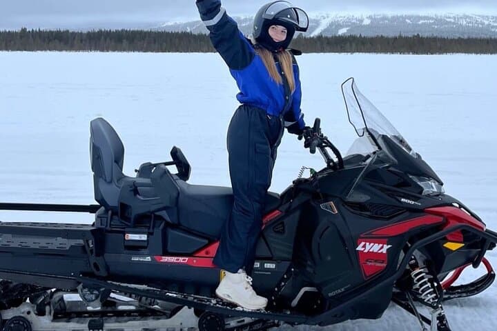 Levi: Twilight Snowmobile Safari & Stargazing Experience