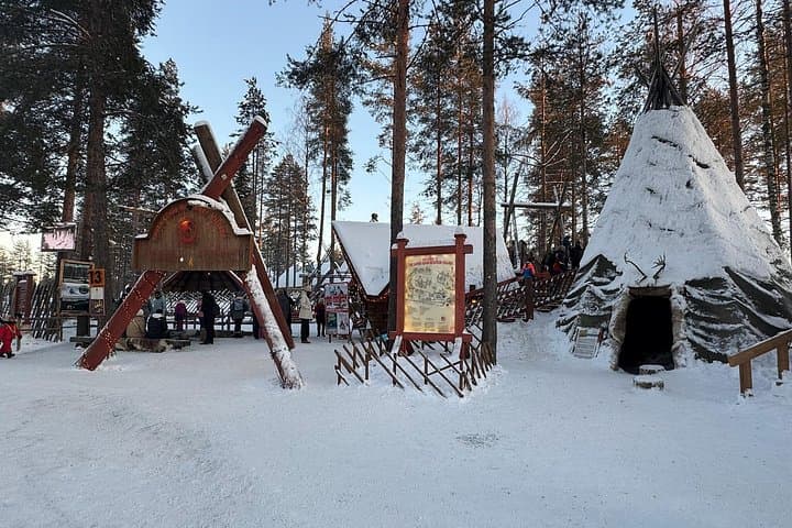 Arctic Icebreaker and Santa Claus Village Tour from Saariselkä