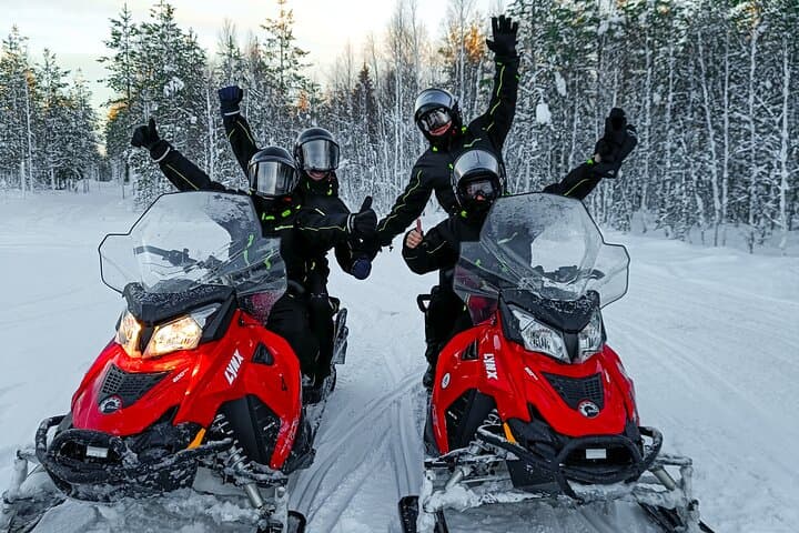2-Hour Snowmobile Experience (Small Group of 8)