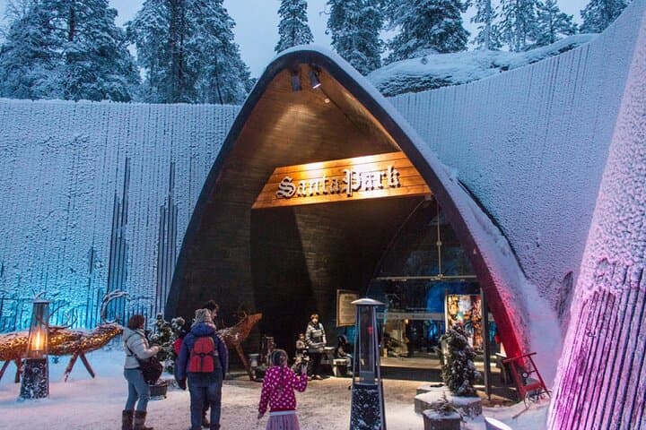 Santa Park Guided Tour and Meet with Santa in Finland