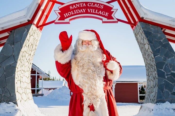 Santa Claus Village Guided Tour with Arctic Circle Certificate