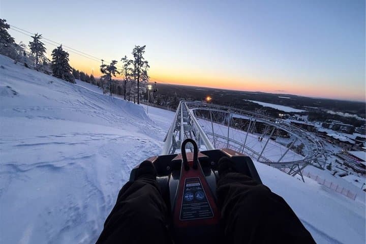 Rovaniemi to World's northernmost Roller Coaster Ruka + Korouoma