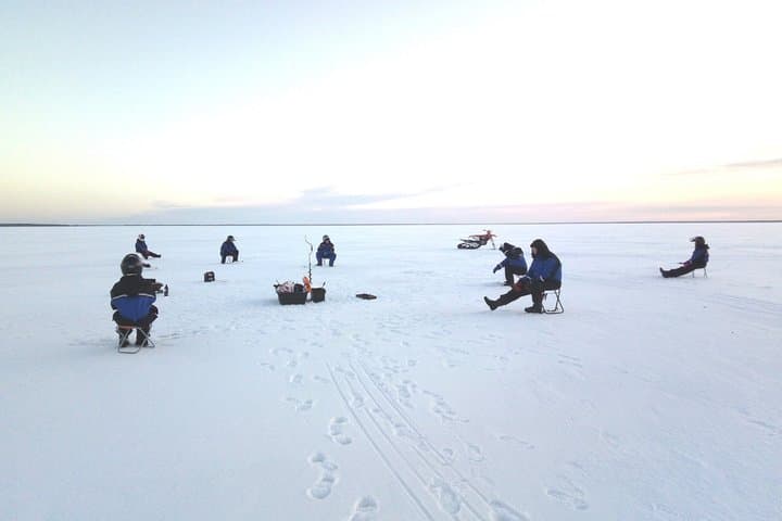 Ice Fishing Experience in Levi