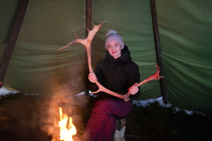 Rovaniemi: Reindeer Safari & Sled Ride with Sámi Heritage