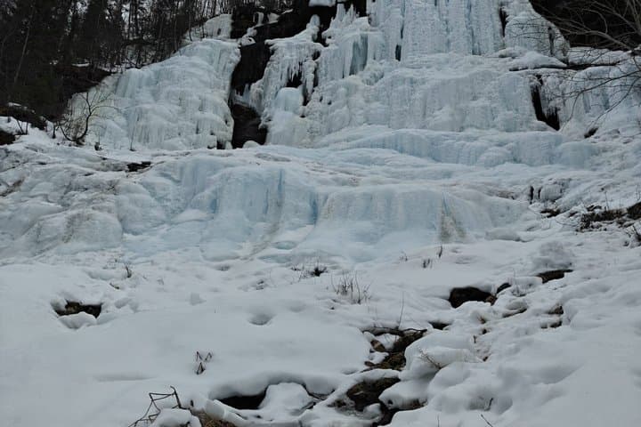 Korouoma Frozen Waterfalls Hiking Experience Rovaniemi Lapland