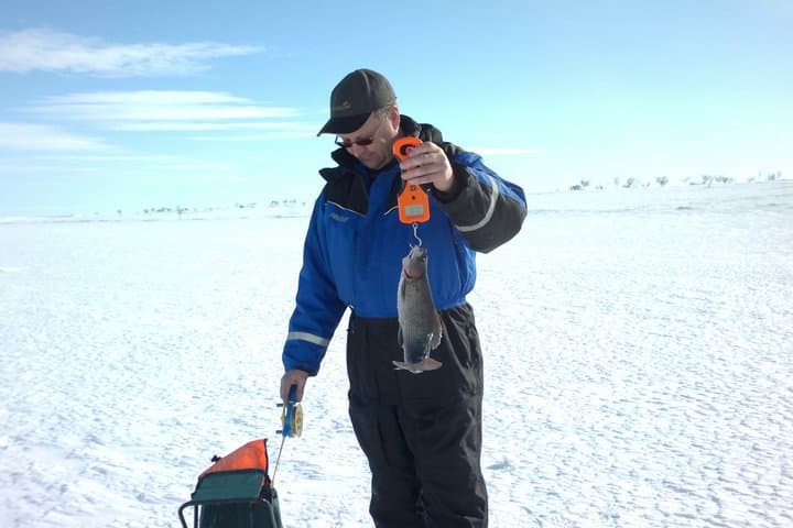 Full Day Snowmobiling & Ice Fishing - Saariselkä