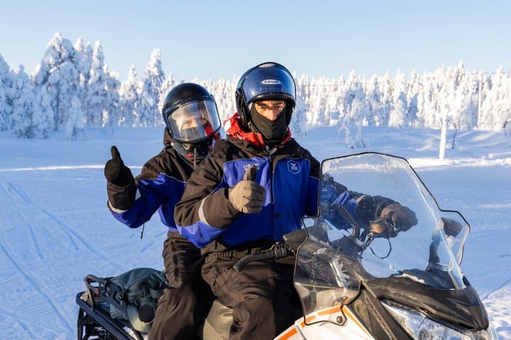 Snowmobile Safari to Reindeer Farm - Saariselkä