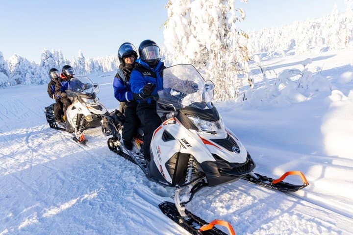 Snowmobile Safari to Reindeer Farm - Saariselkä