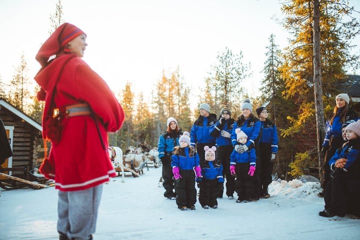 Reindeer Ride to Santa through the Magic Forest