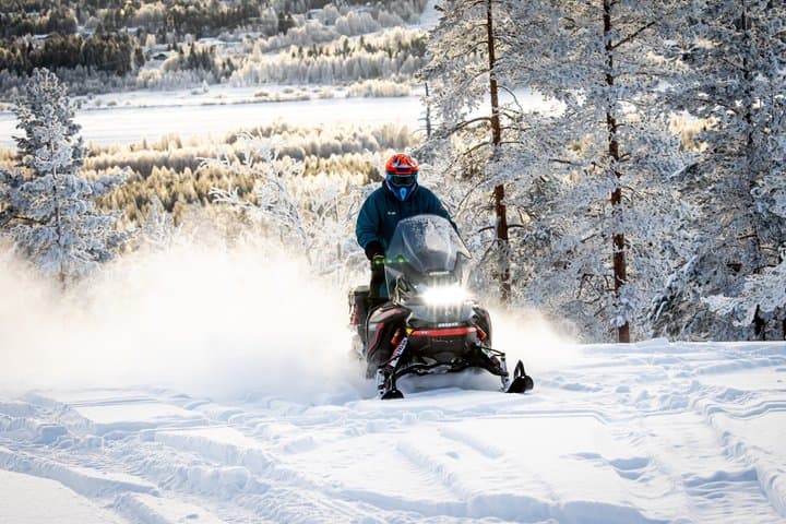 Snowmobile Safari to the Wilderness with Lunch
