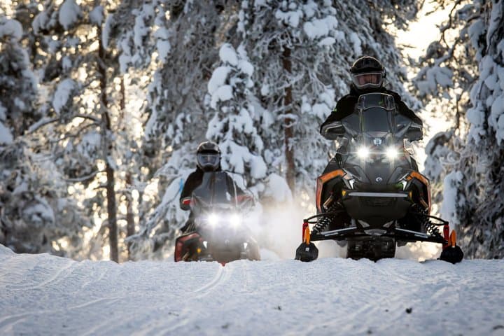 Snowmobile Safari to the Wilderness with Lunch